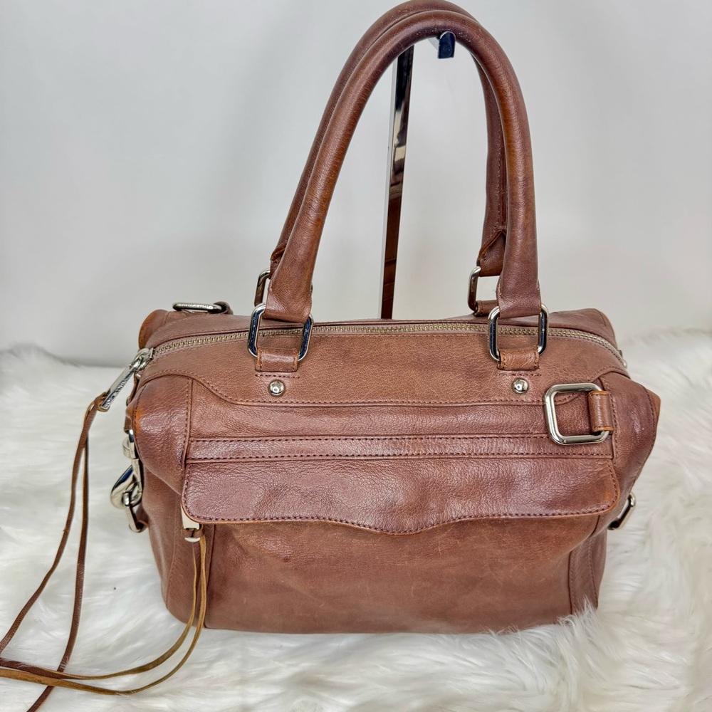 Rebecca Minkoff M.A.B. Brown Leather Satchel